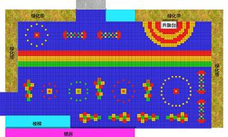 幼兒園戶外游樂場地懸浮地板鋪設